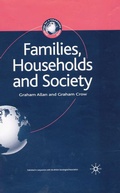 Cover: Families, Households and Society - Red Globe Press