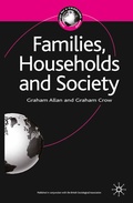 Cover: Families, Households and Society - Red Globe Press