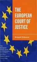 Cover: The European Court of Justice - Palgrave Macmillan
