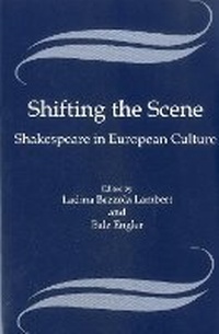 Enlarge image Cover: Shifting the Scene - University of Delaware Press