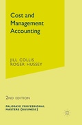 Cover: Cost and Management Accounting - Red Globe Press