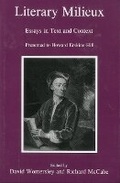 Cover: Literary Milieux - University of Delaware Press