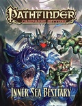 Cover: Pathfinder Campaign Setting: Inner Sea Bestiary - Paizo Publishing, LLC