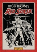 Cover: Frank Thorne's Red Sonja - Dynamic Forces Inc
