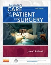Enlarge image Cover: Alexander's Care of the Patient in Surgery - Mosby
