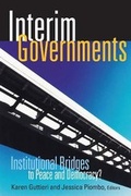 Cover: Interim Governments - United States Institute of Peace Press