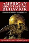 Cover: American Negotiating Behavior - United States Institute of Peace Press