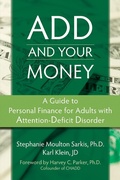 Cover: ADD and Your Money - New Harbinger Publications