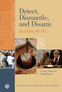 Enlarge image Cover: Detect, Dismantle, and Disarm - United States Institute of Peace Press