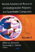Cover: Recent Advances in Research on Biodegradable Polymers & Sustainable Composites - Nova Science Publishers Inc