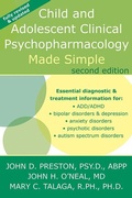 Cover: Child and Adolescent Clinical Psychopharmacology Made Simple - New Harbinger Publications