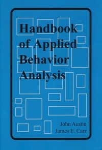Enlarge image Cover: Handbook of Applied Behavior Analysis - Context Press