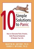 Cover: 10 Simple Solutions to Panic - New Harbinger Publications