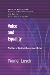 Enlarge image Cover: Voice and Equality - Hampton Press Inc