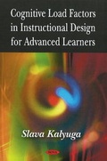 Cover: Cognitive Load Factors in Instructional Design for Advanced Learners - Nova Science Publishers Inc