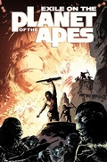 Cover: Exile on the Planet of the Apes - Boom! Studios