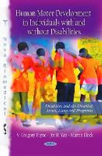 Abbildung von: Human Motor Development in Individuals with & without Disabilities - Nova Science Publishers Inc