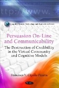 Cover: Persuasion On-Line & Communicability - Nova Science Publishers Inc