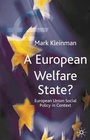 Cover: A European Welfare State? - Palgrave Macmillan