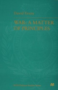 Cover: War: A Matter of Principles - Palgrave Macmillan