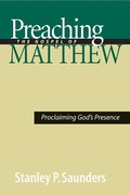 Cover: Preaching the Gospel of Matthew - Westminster John Knox Press