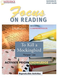 Enlarge image Cover: To Kill a Mockingbird Reading Guide - Saddleback Educational Publishing