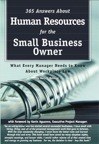 Abbildung von: 365 Answers About Human Resources for the Small Business Owner - Atlantic Publishing Group Inc.