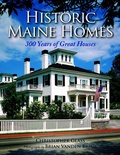 Cover: Historic Maine Homes - Down East Books,U.S.