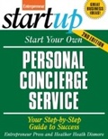 Cover: Start Your Own Personal Concierge Service - Entrepreneur Press
