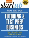 Cover: Start Your Own Tutoring and Test Prep Business - Simon + Schuster LLC