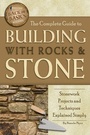 Cover: Complete Guide to Building with Rocks & Stone - Atlantic Publishing Co