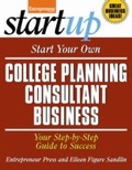 Cover: Start Your Own College Planning Consultant Business - Simon + Schuster LLC