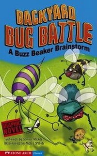 Enlarge image Cover: Backyard Bug Battle - Stone Arch Books