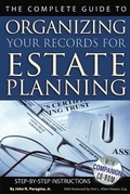 Cover: The Complete Guide to Organizing Your Records for Estate Planning  Step-by-Step Instructions With Companion CD-ROM - Atlantic Publishing Group, Inc.