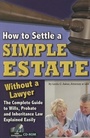 Cover: How to Settle a Simple Estate without a Lawyer - Atlantic Publishing Co
