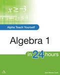 Cover: Alpha Teach Yourself Algebra I in 24 Hours - Alpha