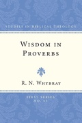 Cover: Wisdom in Proverbs - Wipf & Stock Publishers
