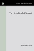 Cover: The Hittite Ritual of Tunnawi - Wipf & Stock Publishers