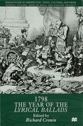 Cover: 1798: The Year of the Lyrical Ballads - Palgrave Macmillan