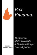 Cover: Pax Pneuma - Wipf & Stock Publishers
