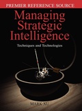 Cover: Managing Strategic Intelligence - Information Science Reference