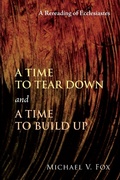 Cover: A Time to Tear Down and a Time to Build Up - Wipf & Stock Publishers