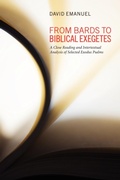 Cover: From Bards to Biblical Exegetes - Wipf & Stock Publishers