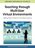 Cover: Teaching Through Multi-User Virtual Environments - Information Science Reference