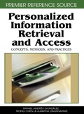 Cover: Personalized Information Retrieval and Access - Information Science Reference