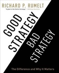 Cover: Good Strategy/Bad Strategy - Connections Book Publishing Ltd