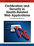 Cover: Certification and Security in Health-Related Web Applications - Medical Information Science Reference