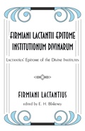 Cover: Firmiani Lactantii Epitome Institutionum Divinarum - Wipf & Stock Publishers