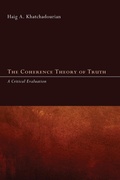 Cover: The Coherence Theory of Truth - Wipf & Stock Publishers