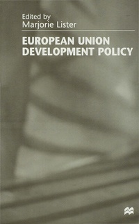 Enlarge image Cover: European Union Development Policy - Palgrave Macmillan